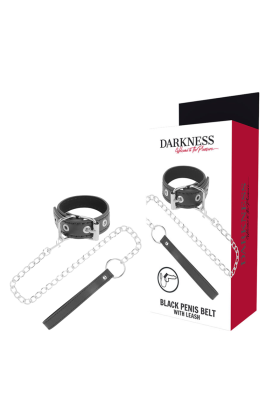 Penisring mit Riemen von Darkness Bondage kaufen | Fesselliebe