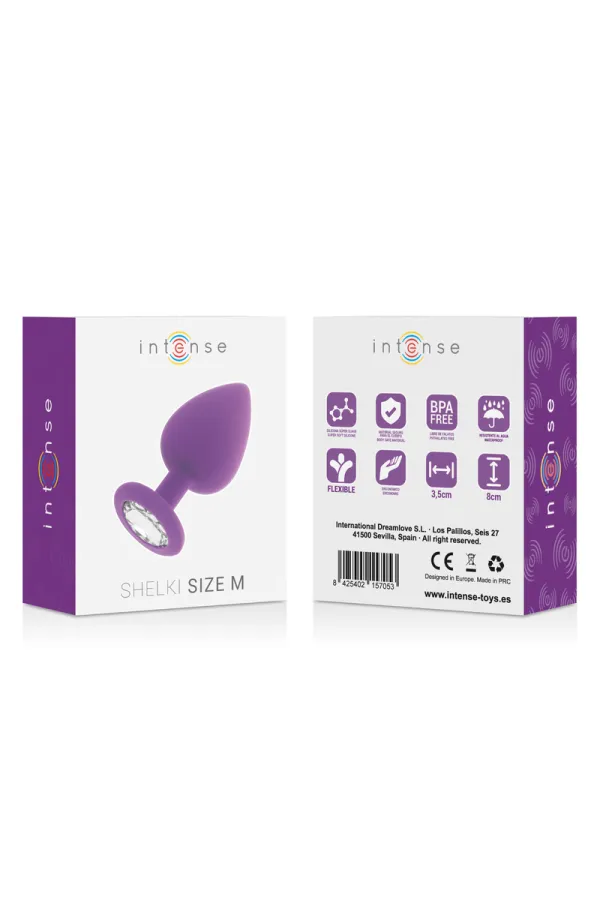 Shelki M Plug Anal Lila von Intense Anal Toys kaufen - Fesselliebe