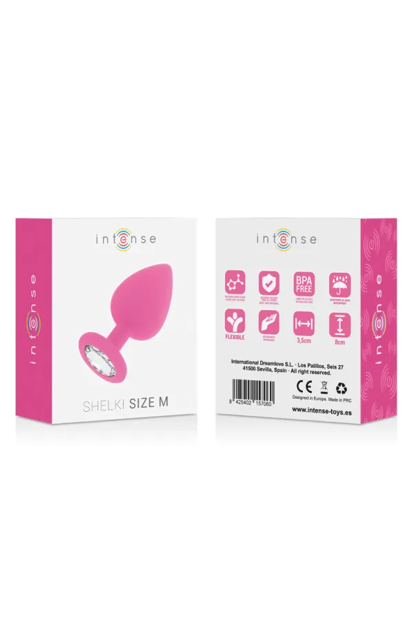 Shelki M Plug Anal Hot Pink von Intense Anal Toys kaufen - Fesselliebe