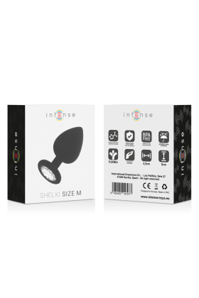 Shelki M Anal Plug Schwarz von Intense Anal Toys kaufen | Fesselliebe