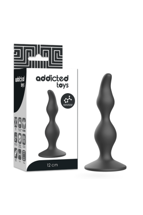 Anal Sexueller Stecker 12 cm Schwarz von Addicted Toys kaufen | Fesselliebe