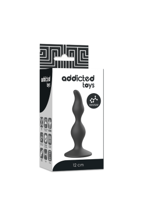 Anal Sexueller Stecker 12 cm Schwarz von Addicted Toys kaufen | Fesselliebe
