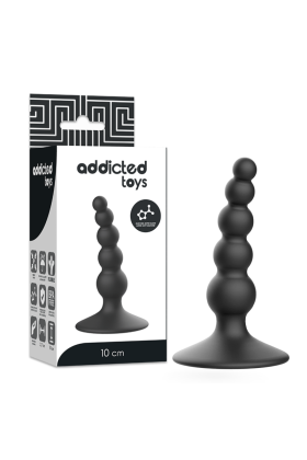 Anal Sexueller Stecker 10 cm Schwarz von Addicted Toys kaufen | Fesselliebe