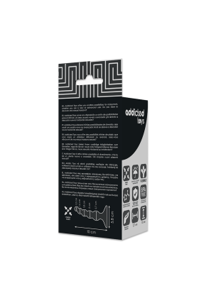 Anal Sexueller Stecker 10 cm Schwarz von Addicted Toys kaufen | Fesselliebe