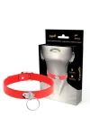 Handgefertigtes Halsband Fetish - Rot von Coquette Accessories kaufen - Fesselliebe