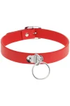 Handgefertigtes Halsband Fetish - Rot von Coquette Accessories kaufen - Fesselliebe