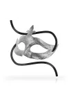 Ohmama Masks Fleur De Lis Augenmaske - Silber von Ohmama Masks kaufen - Fesselliebe