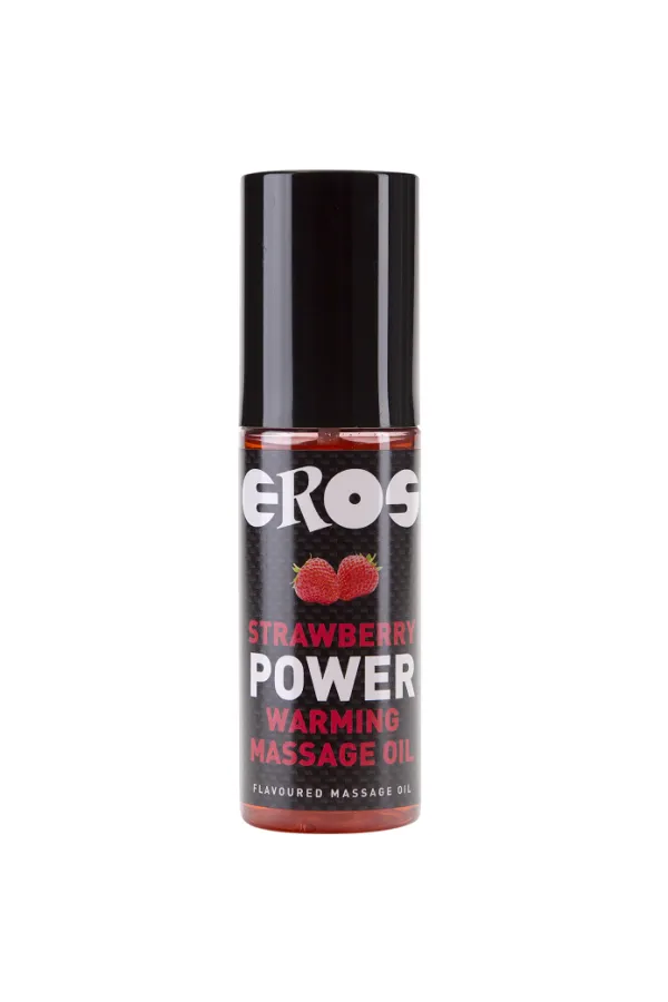 Eros Erdbeer Wärmendes Massageöl 100ml von Eros Power Line kaufen - Fesselliebe