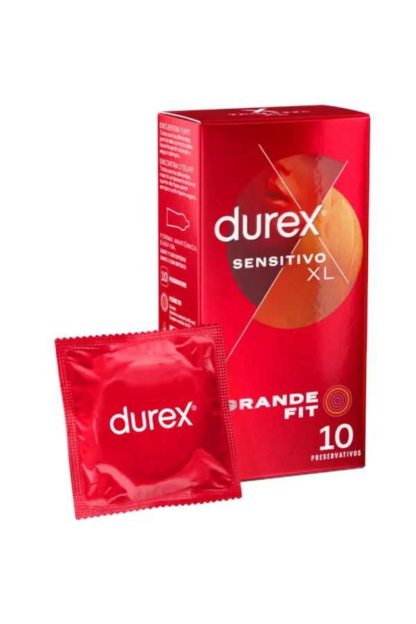 Sensitive Xl-Kondome 10 Stück von Durex Condoms kaufen - Fesselliebe