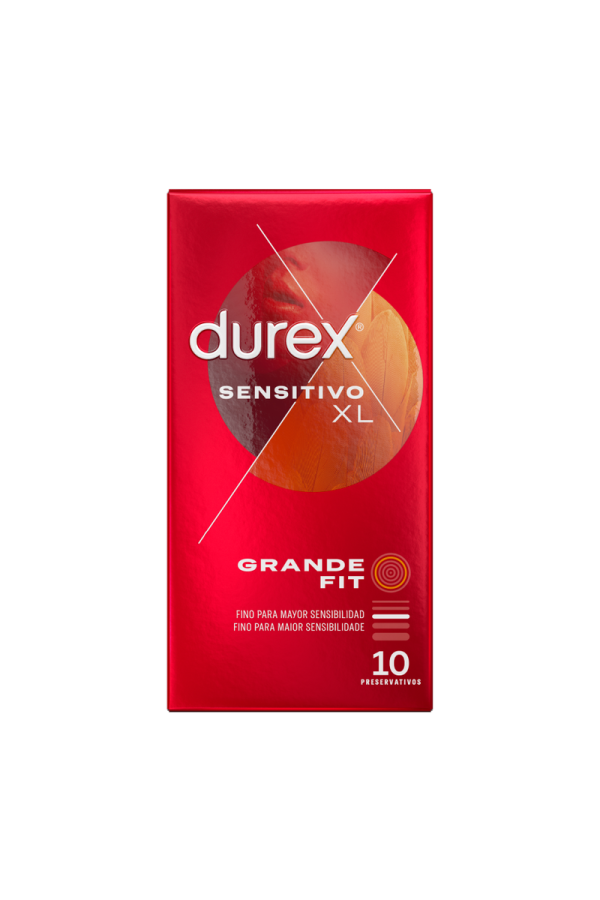 Sensitive XL-Kondome 10 Stück von Durex Condoms kaufen | Fesselliebe