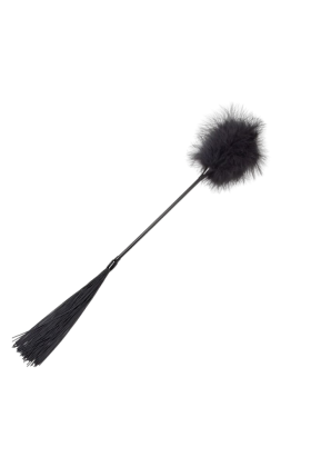 Staubwedel + Schwarze Peitsche von Secretplay 100% Fetish kaufen | Fesselliebe