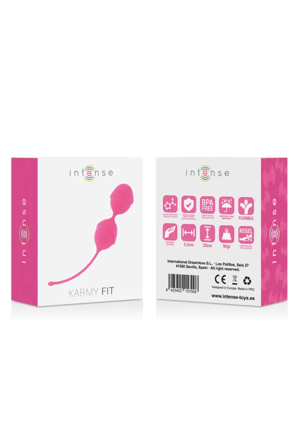 Karmy Fit Kugeln Silikon Fuchsia von Intense Health & Fun kaufen - Fesselliebe