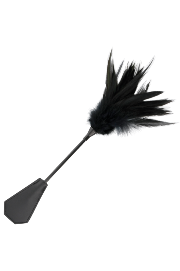 Schwarze Federpeitsche von Darkness Sensations kaufen | Fesselliebe