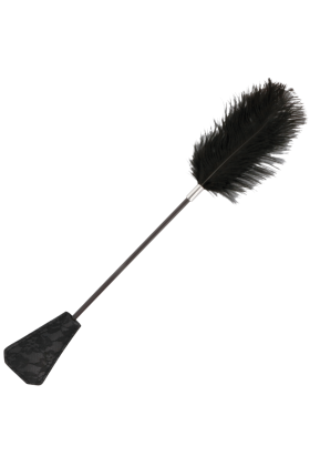 Schwarze Liebesfeder-Peiste 56 cm von Darkness Sensations kaufen | Fesselliebe