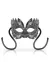 Antizaz-Masken Venezianischer Stil Silber von Ohmama Masks