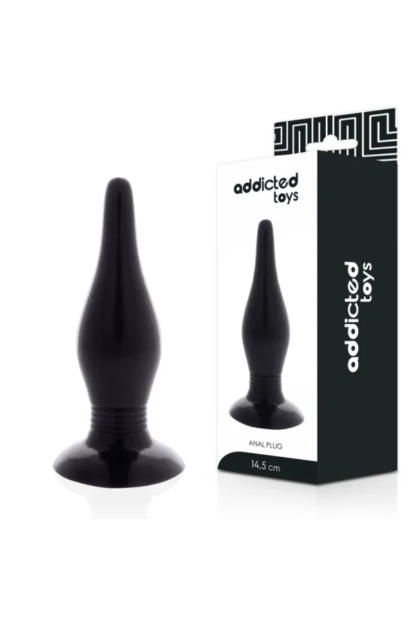 Anal Plug 14.5cm Schwarz von Addicted Toys kaufen - Fesselliebe