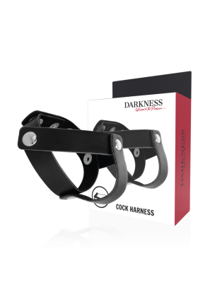 Beigering für Penis und Hoden von Darkness Sensations kaufen | Fesselliebe