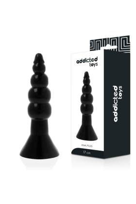 Analplug 17 cm Schwarz von Addicted Toys kaufen | Fesselliebe