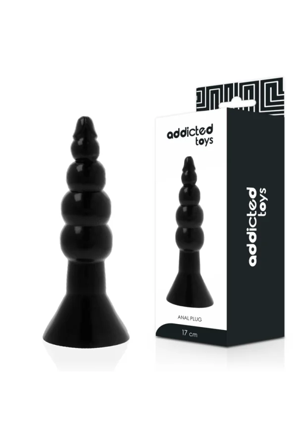 Analplug 17cm Schwarz von Addicted Toys kaufen - Fesselliebe