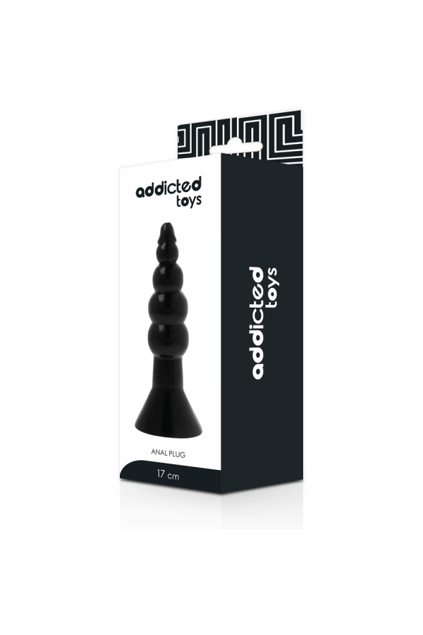 Analplug 17 cm Schwarz von Addicted Toys kaufen | Fesselliebe
