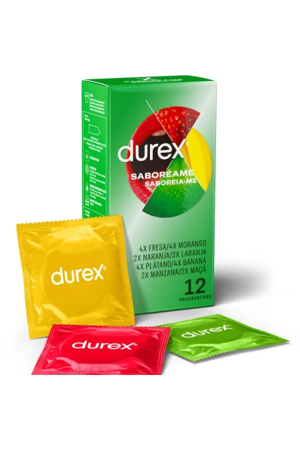 Kondome mit Geschmack - Fruchtmix 12 Stück von Durex Condoms kaufen - Fesselliebe