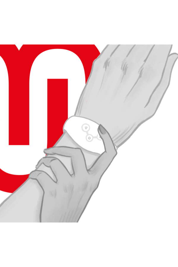 Wireless-Technologie-Uhr Weiss von Watchme kaufen | Fesselliebe