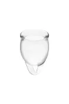 Menstruationstassen Transparent 15 + 20ml Fassungsvermögen von Satisfyer Menstrual Cups kaufen - Fesselliebe