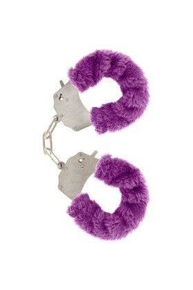 Furry Fun Cuffs Bondage Lila von Toyjoy kaufen | Fesselliebe