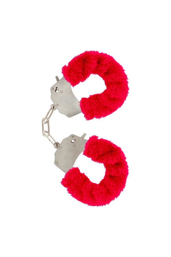 Furry Fun Cuffs Bondage Rot von Toyjoy kaufen | Fesselliebe