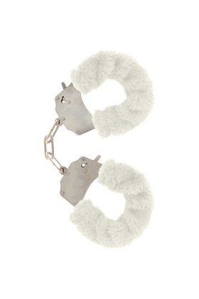 Furry Fun Cuffs Bondage Weiss von Toyjoy kaufen | Fesselliebe
