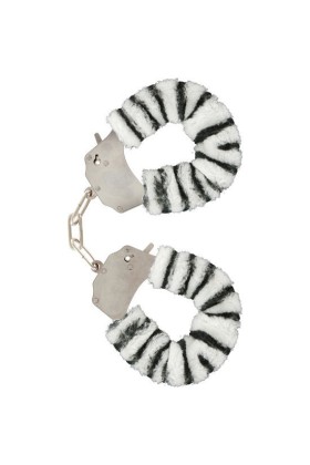 Furry Fun Manschetten Bondage Zebra von Toyjoy kaufen | Fesselliebe