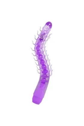 Flexi Vibe Sensual Spine Biegbarer Vibrierdildo Flieder 23.5 cm von Baile