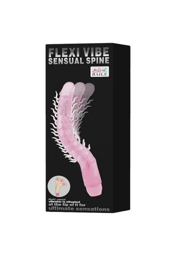 Flexi Vibe Sensual Spine Biegbarer Vibrierdildo 23,5 Cm von Baile Rotations kaufen - Fesselliebe