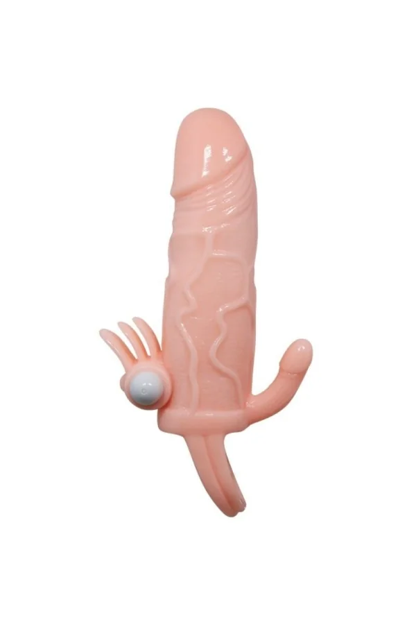 Brave Man Penishülle Anal & Klitoris Vibrator 16.5 cm Natürlich von Baile For Him kaufen - Fesselliebe