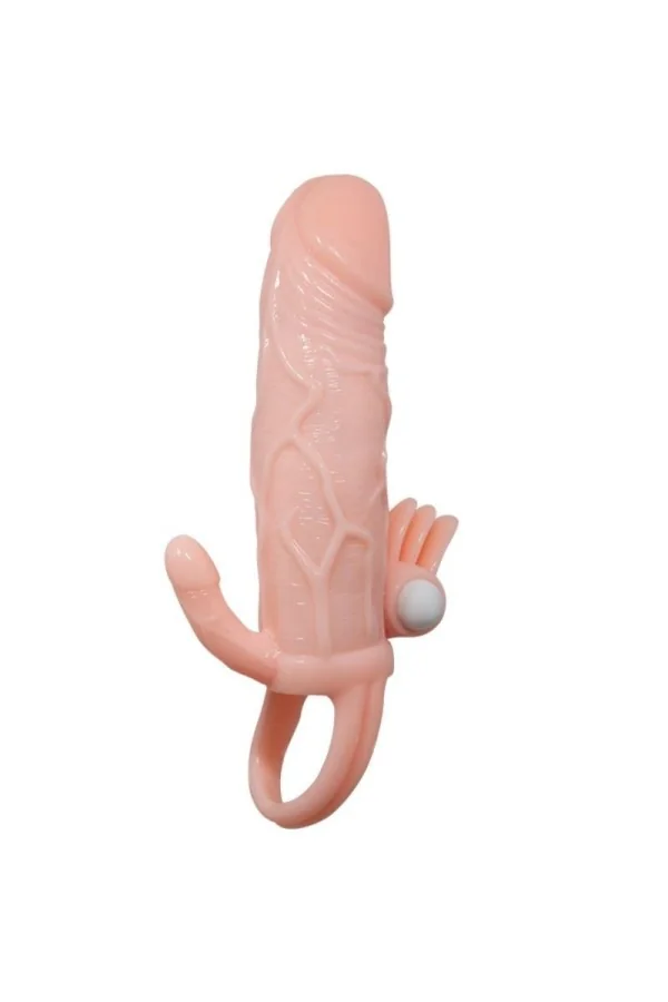 Brave Man Penishülle Anal & Klitoris Vibrator 16.5 cm Natürlich von Baile For Him kaufen - Fesselliebe