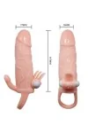 Brave Man Penishülle Anal & Klitoris Vibrator 16.5 cm Natürlich von Baile For Him kaufen - Fesselliebe