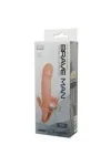 Brave Man Penishülle Anal & Klitoris Vibrator 16.5 cm Natürlich von Baile For Him kaufen - Fesselliebe