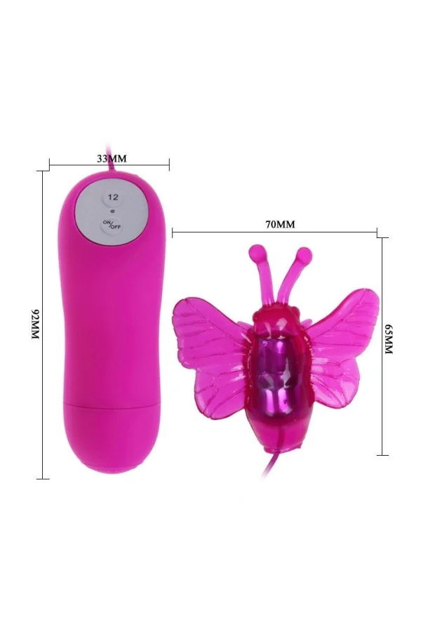 Cute Secret Mariposa Klitoris Stimulatora Vibrator 12v von Baile Stimulation kaufen - Fesselliebe