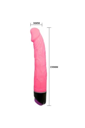 Adour Club Realistischer Vibrator 23 cm Rosa von Baile Vibrators