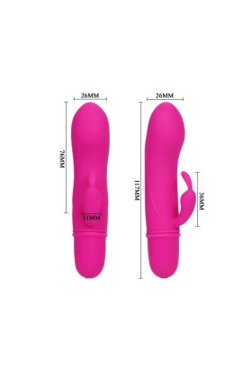 Flirtation Vibrator mit Kaninchen Caesar von Pretty Love Flirtation kaufen | Fesselliebe