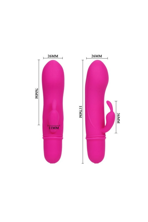 Flirtation Vibrator mit Kaninchen Caesar von Pretty Love Flirtation kaufen | Fesselliebe
