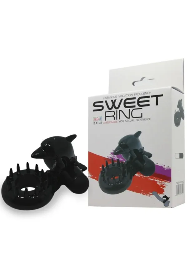 Sweet Ring Ring mit Klitoris Stimulator Klitoris Delfin von Baile For Him kaufen - Fesselliebe