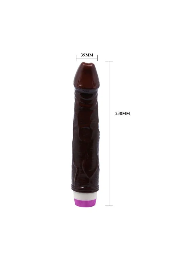 Waves Of Pleasure Vibrator realistisch Marron 23 cm von Baile Vibrators kaufen - Fesselliebe