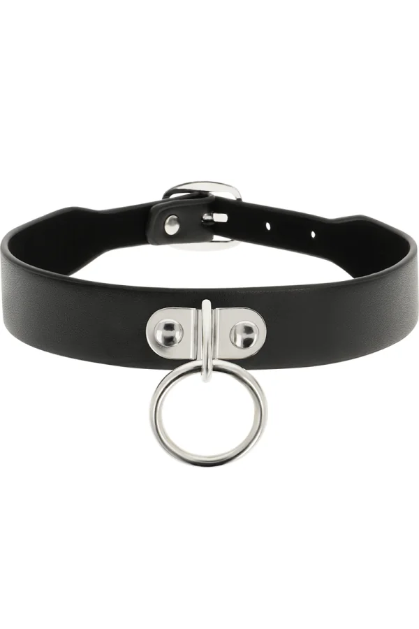 Halsband Cuero Vegano Accesorio Woman Fetish von Coquette Accessories kaufen - Fesselliebe