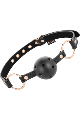 Black Edition Ballknebel Veganes Leder von Begme Black Edition kaufen | Fesselliebe
