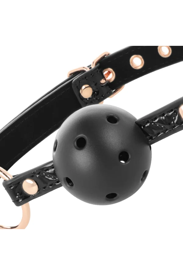 Begme Black Edition Ball Mundknebel Veganes Kunstleder von Begme Black Edition kaufen - Fesselliebe