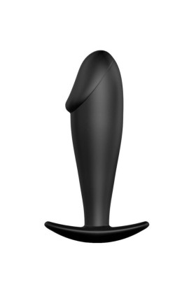 Anal Plug Silikon Penisform Schwarz von Pretty Love Bottom kaufen | Fesselliebe