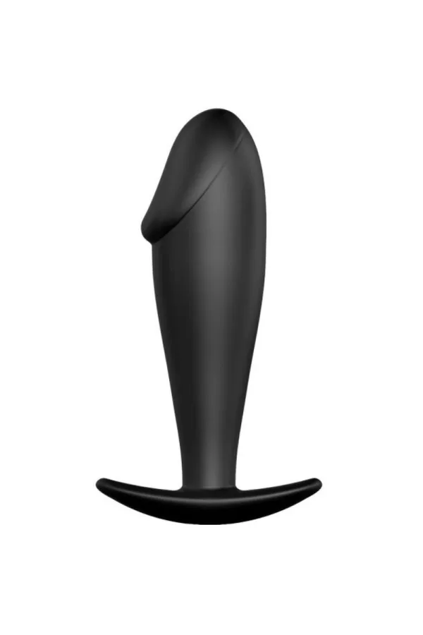 Anal Plug Silikon Penisform Schwarz von Pretty Love Bottom kaufen - Fesselliebe