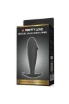 Anal Plug Silikon Penisform Schwarz von Pretty Love Bottom kaufen - Fesselliebe