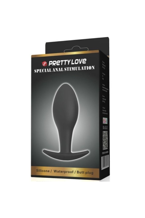 Anal Plug Silikonanker 8.5 cm Schwarz von Pretty Love Bottom kaufen | Fesselliebe